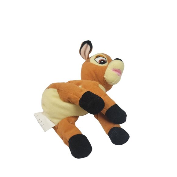 The Disney Store Bambi Bean Bag Plush 8" NWT - Picture 7 of 8